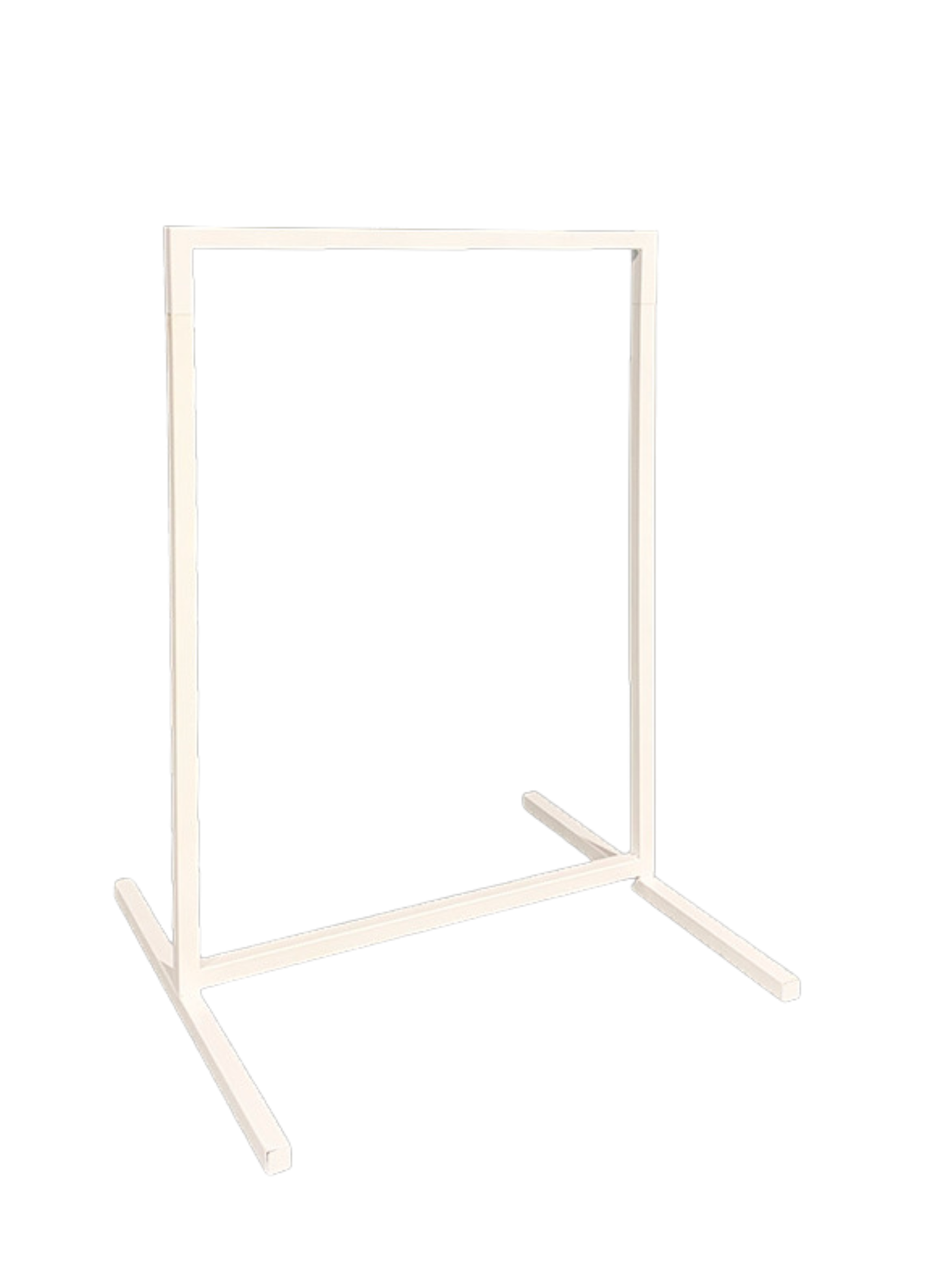 Small White Wedding Sign Stand