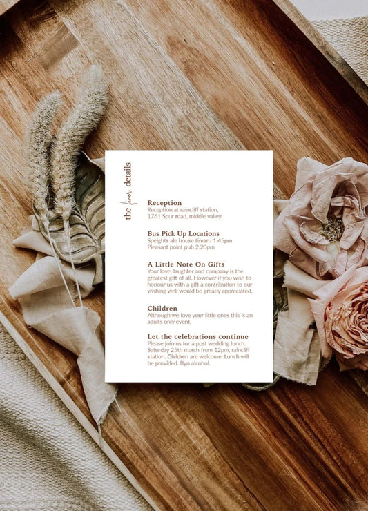 Details Card