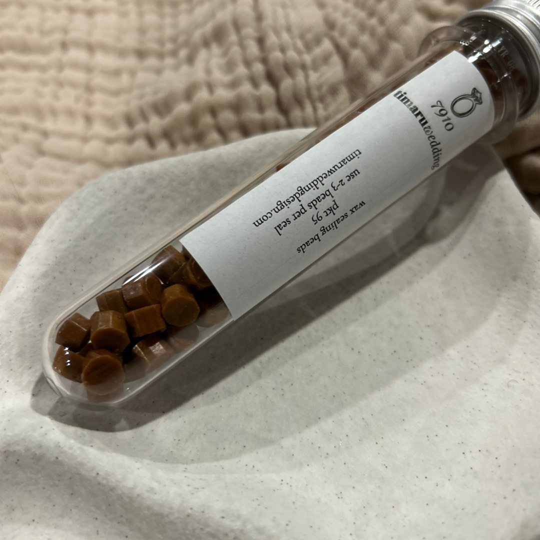Golden Brown Wax Beads