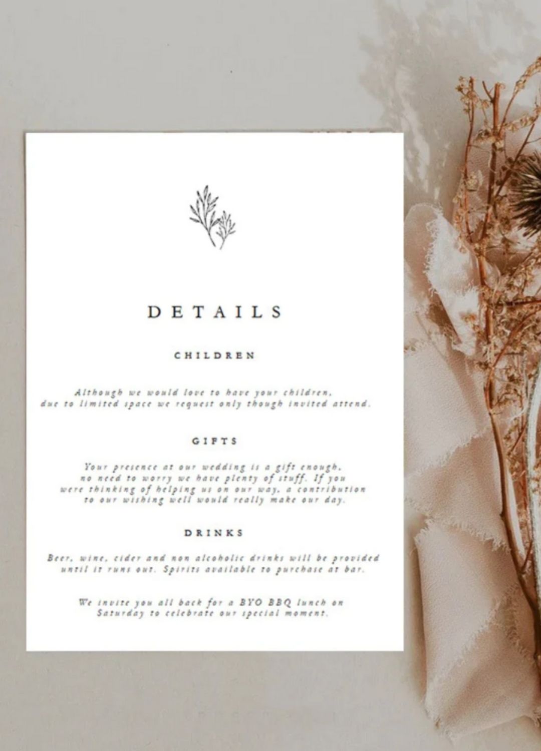 Details Card