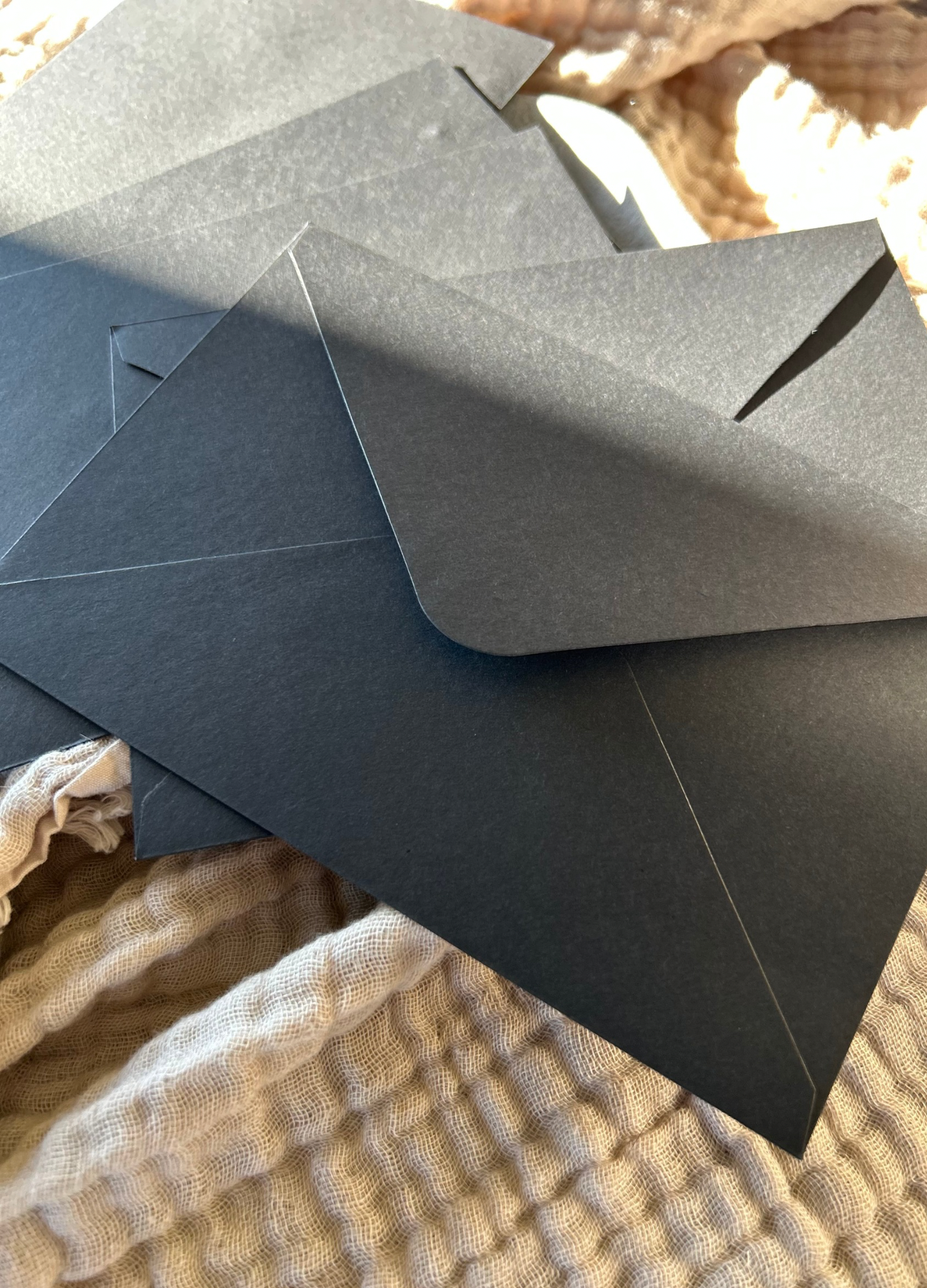 Black Banker Envelope