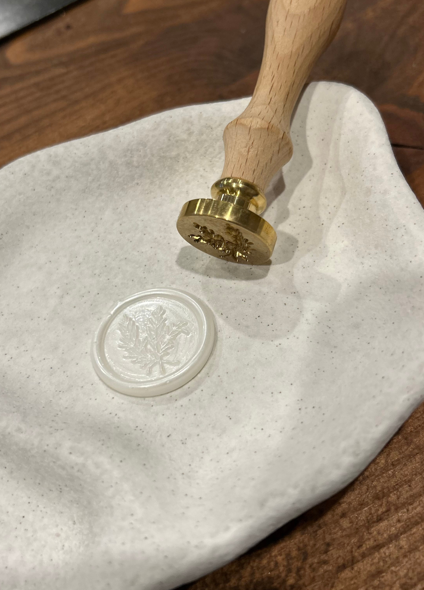Olive Leaf Wax Seal