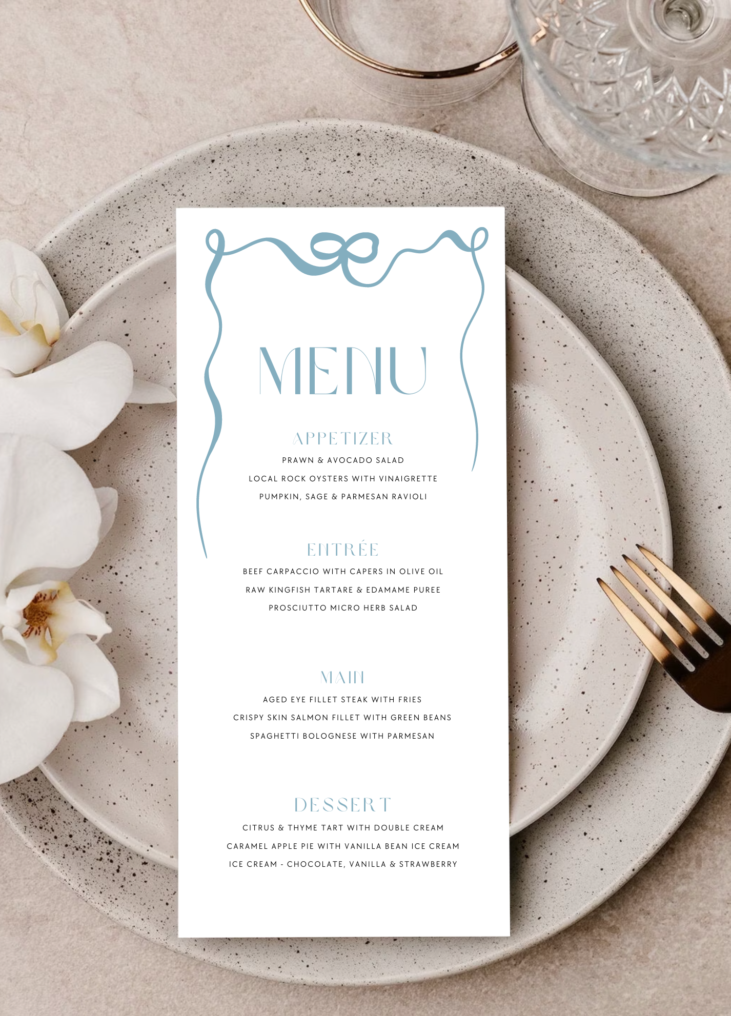 Narrow Menu