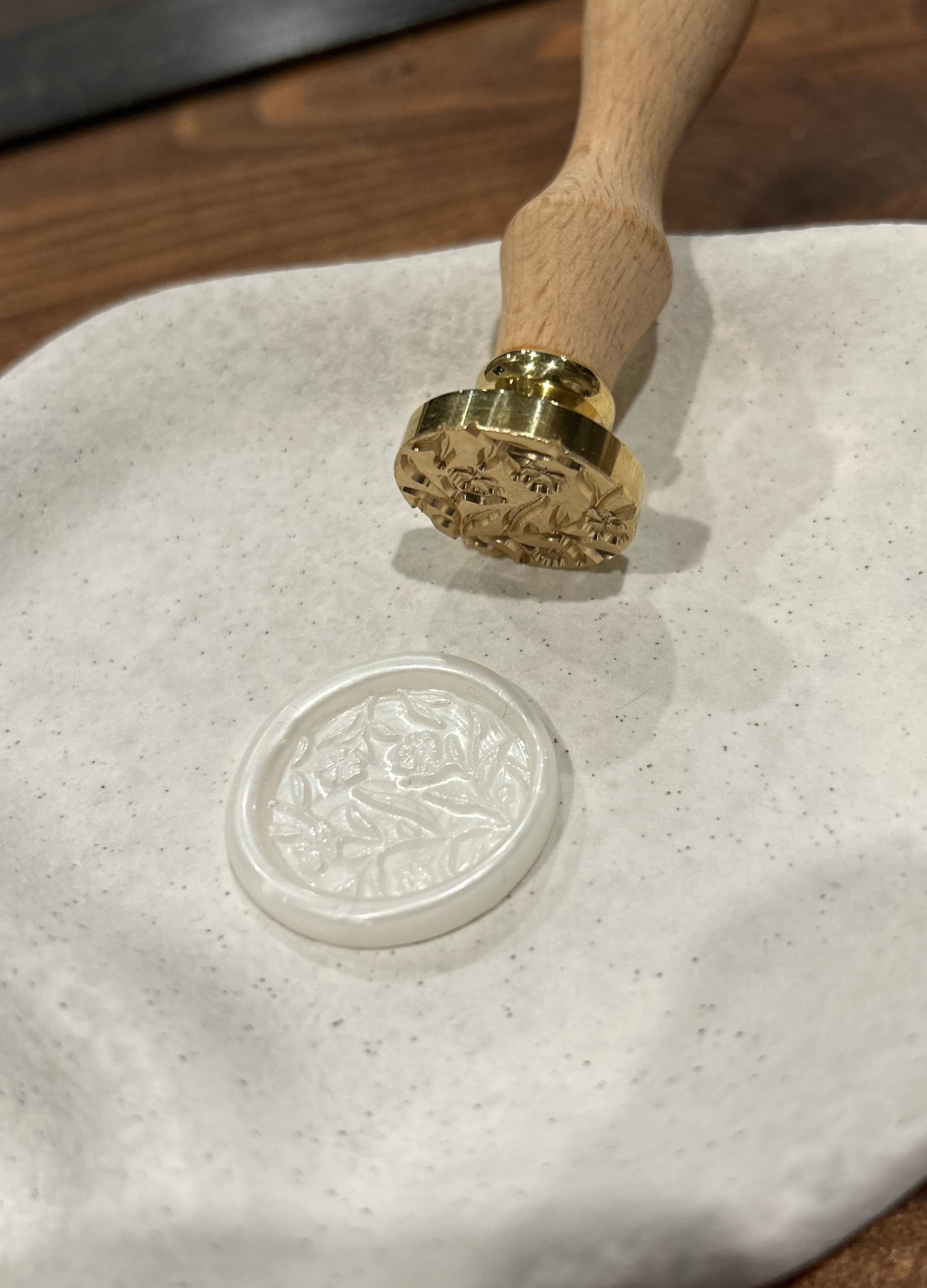 Floral Wax Seal