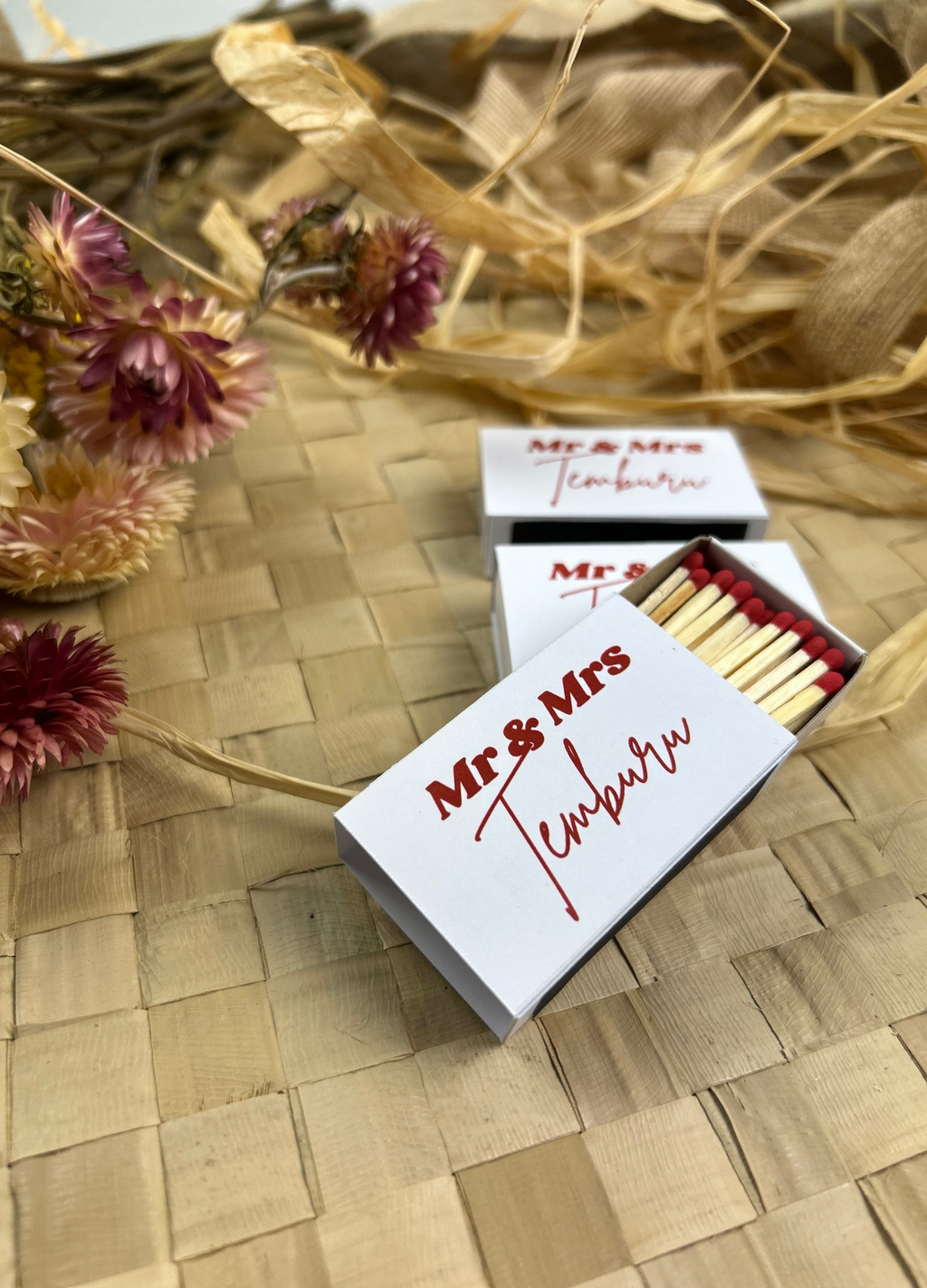 Wedding Matchbox