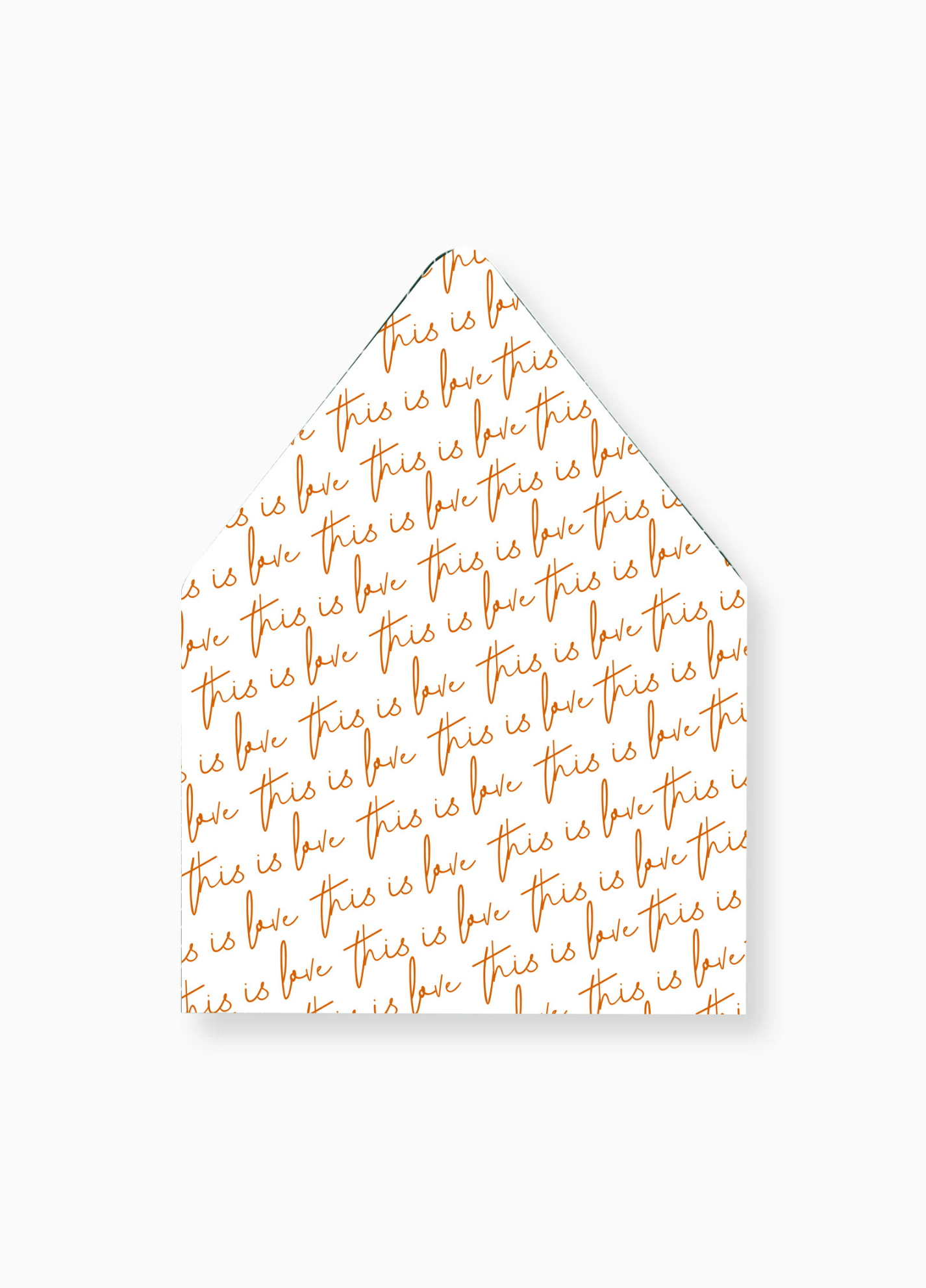 This is Love Envelope Liner