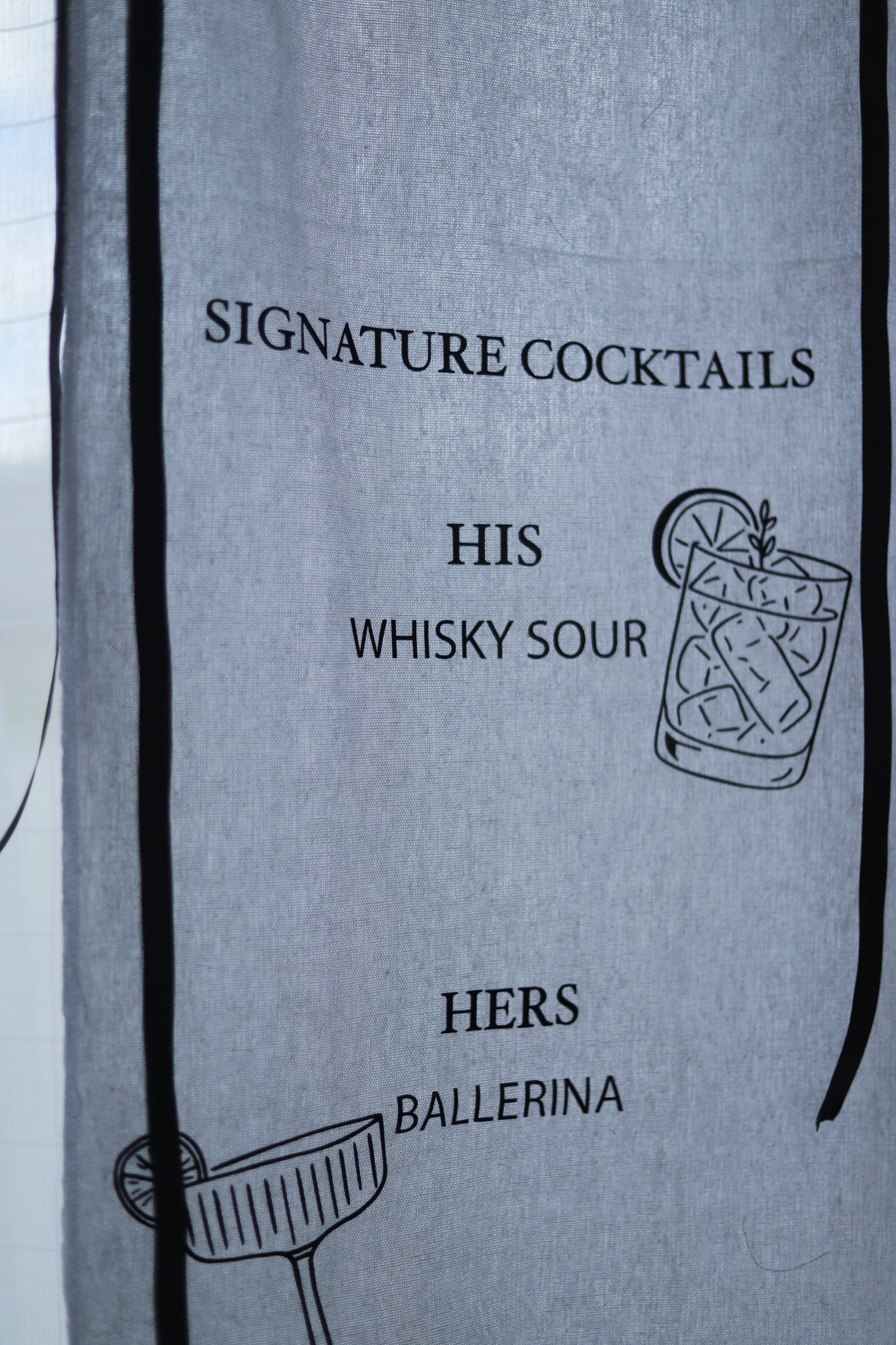 Signature Drinks Sign