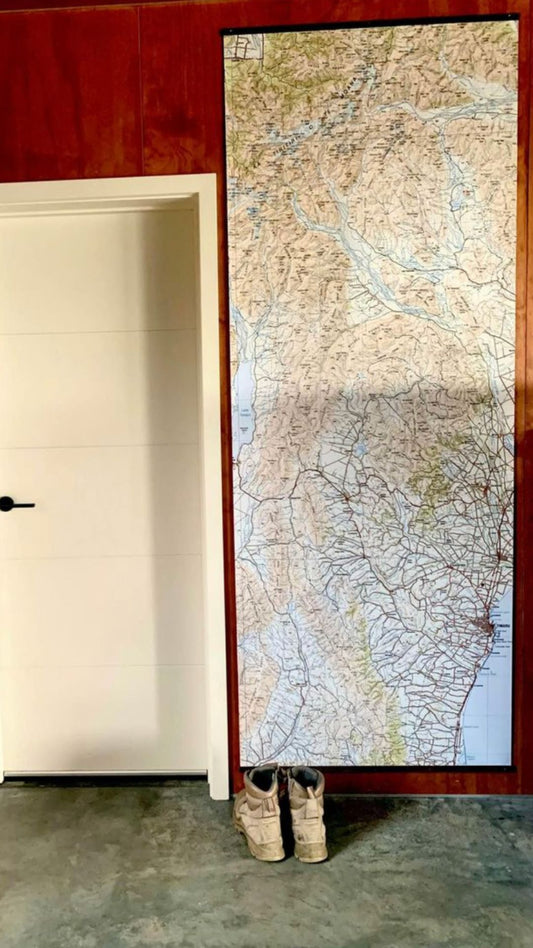 Topo Map Banner