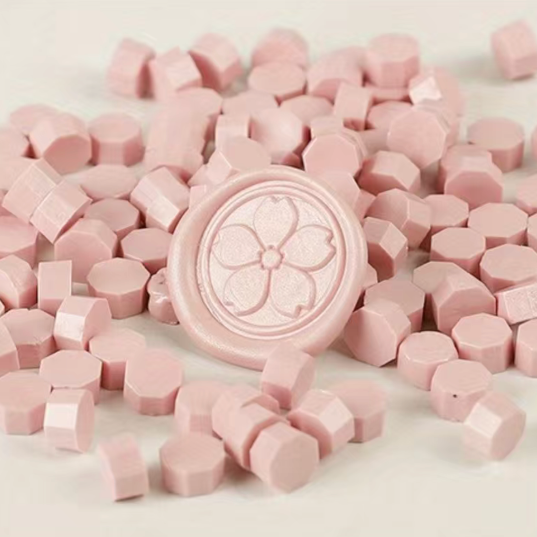 Pale Pink Wax Seals