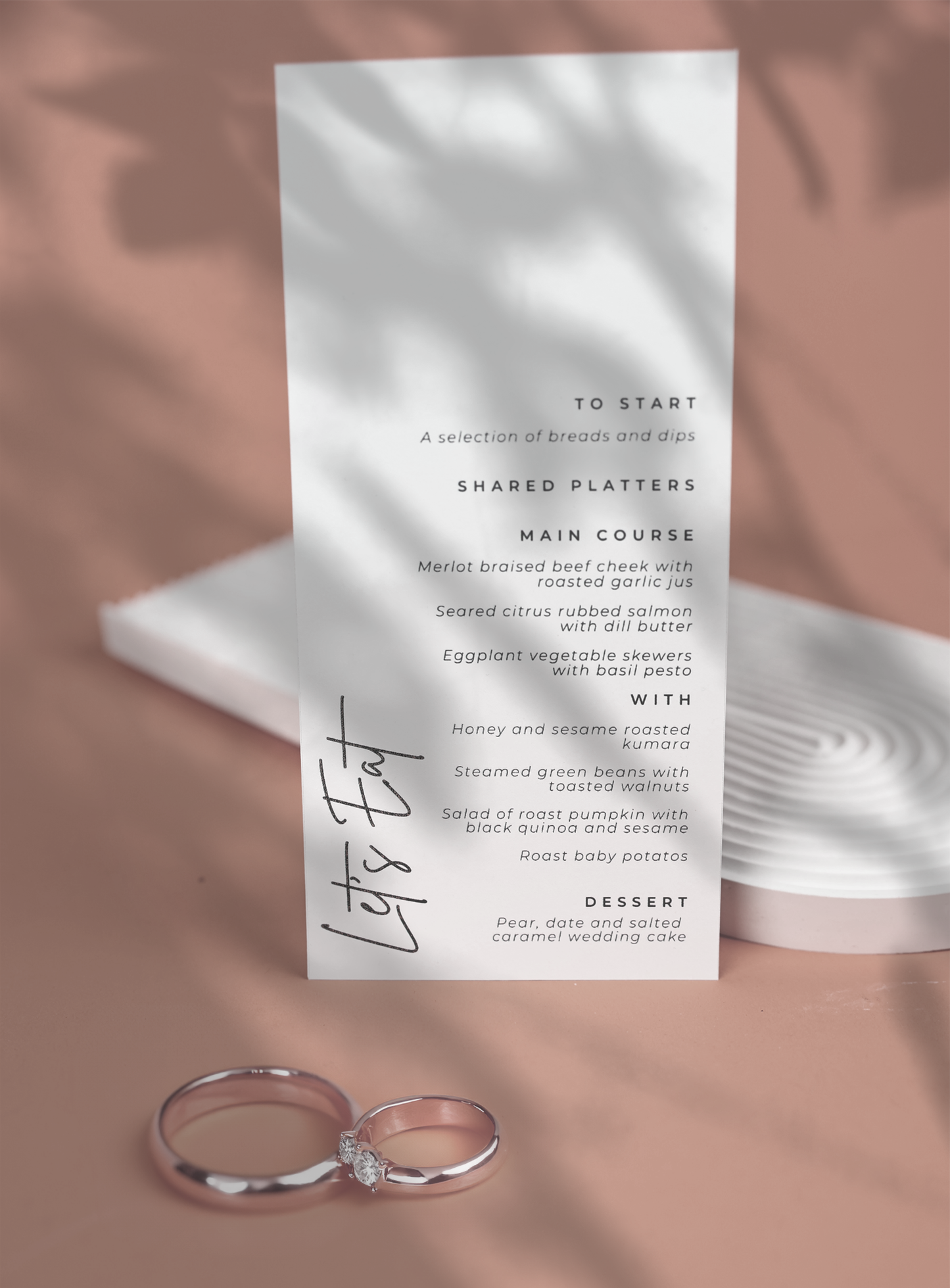 Foil Menu