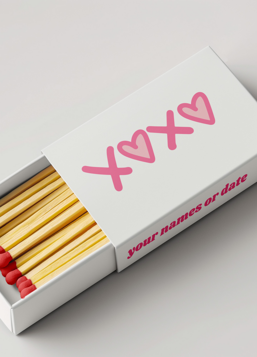 Wedding Matchbox
