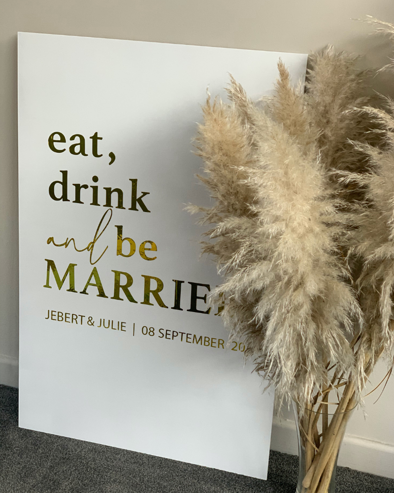 Eat, Drink & be Married